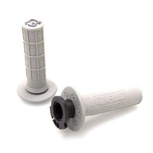 DEFY MX LOCK ON GRIPS 1/2 WAFFLE SOFT COMPOUND INCLUDES 4 STROKE THROTTLE CAMS G