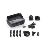SW MOTECH UNIVERSAL GPS MOUNT KIT WITH NAVI CASE 2 SOCKET ARM FOR HANDLEBAR/MIRR
