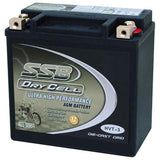 MOTORCYCLE AND POWERSPORTS BATTERY AGM 12V 12AH 300CCA BY SSB ULTRA HIGH PERFORM