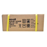 MAXELL ALKALINE AA SIZE BULK SIX PACK BATTERIES SHRINK WRAP PACKAGING
