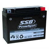MOTORCYCLE AND POWERSPORTS BATTERY (Y50N18L-A2) AGM 12V 21AH CCA450 SSB HIGH PER