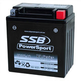 MOTORCYCLE AND POWERSPORTS BATTERY (YB10L-A2) AGM 12V 10AH 235CCA BY SSB HIGH PE