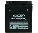 MOTORCYCLE AND POWERSPORTS BATTERY (YB12AL-A) AGM 12V 12AH 250CCA BY SSB HIGH PE