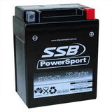MOTORCYCLE AND POWERSPORTS BATTERY (YB14L-A2) AGM 12V 12AH 310CCA BY SSB HIGH PE