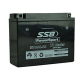 MOTORCYCLE AND POWERSPORTS BATTERY (YB16AL-A2) AGM 12V 16AH 270CCA BY SSB HIGH P