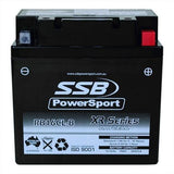 MOTORCYCLE AND POWERSPORTS BATTERY (YB16CL-B) AGM 12V 19AH 385CCA BY SSB HIGH PE