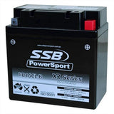 MOTORCYCLE AND POWERSPORTS BATTERY (YB16CL-B) AGM 12V 19AH 385CCA BY SSB HIGH PE
