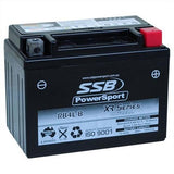 MOTORCYCLE AND POWERSPORTS BATTERY (YB4L-B) AGM 12V 4AH 105CCA BY SSB HIGH PERFO