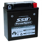 MOTORCYCLE AND POWERSPORTS BATTERY (YB5L-B) AGM 12V 5AH 125CCA BY SSB HIGH PERFO