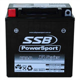 MOTORCYCLE AND POWERSPORTS BATTERY (YB9-B) AGM 12V 9AH 200CCA BY SSB HIGH PERFOR
