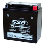 MOTORCYCLE AND POWERSPORTS BATTERY (YB9L-B) AGM 12V 9AH 200CCA BY SSB HIGH PERFO