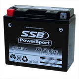 MOTORCYCLE AND POWERSPORTS BATTERY (YT12B-4) AGM 12V 1AH 260CCA BY SSB HIGH PERF