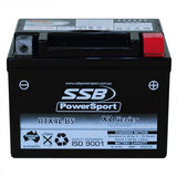 MOTORCYCLE AND POWERSPORTS BATTERY (YTX4L-BS) AGM 12V 3AH 105CCA SSB HIGH PERFOR