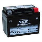 MOTORCYCLE AND POWERSPORTS BATTERY (YTX4L-BS) AGM 12V 3AH 105CCA SSB HIGH PERFOR