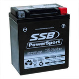MOTORCYCLE AND POWERSPORTS BATTERY (YTX7L-BS) AGM 12V 6AH 175CCA BY SSB HIGH PER