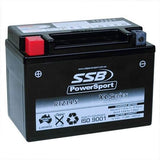 MOTORCYCLE AND POWERSPORTS BATTERY (YTZ14-S) AGM 12V 11.2AH 340CCA SSB HIGH PERF