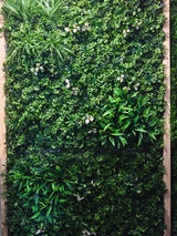 Artificial Green Wall Foliage Mat - 100 x 100cm