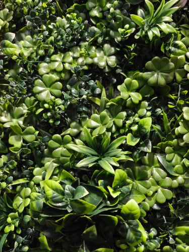Artificial Green Wall Foliage Mat - 100 x 100cm
