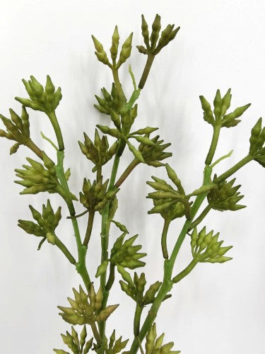 Artificial Eucalyptus Pellita Seed Spray - Green