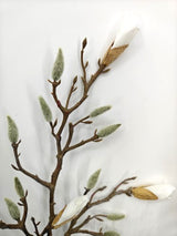 Artificial Magnolia Flower Bud Spray