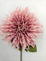 Artificial Chrysanthemum Flower Stem - Large - Mauve Pink