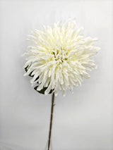 Artificial Chrysanthemum Flower Stem - Large - White