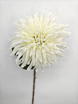 Artificial Chrysanthemum Flower Stem - Large - White