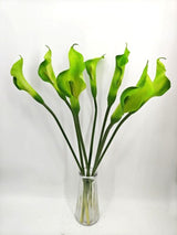 Artificial Calla Lily Flower Stem - Large - Green