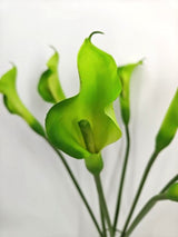 Artificial Calla Lily Flower Stem - Large - Green
