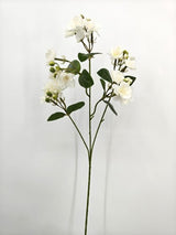 Artificial Jasmine Flower Spray - White - 65cm