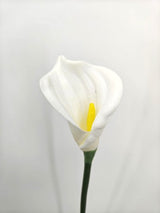 Artificial Calla Lily Flower Spray - White - 65cm