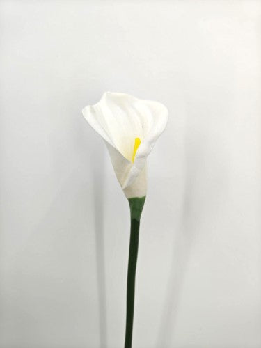 Artificial Calla Lily Flower Spray - White - 65cm