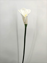 Artificial Calla Lily Flower Spray - White - 65cm
