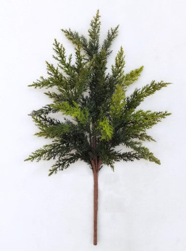 Artificial Cypress Spray - Real Touch - 50cm