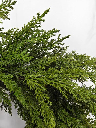 Artificial Cypress Wreath - Real Touch - 50cm