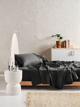 Augusta Sheet Set By Linen House - Magnet - Double