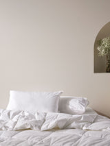 Bamboo Blend Pillow By Linen House - White - Standard