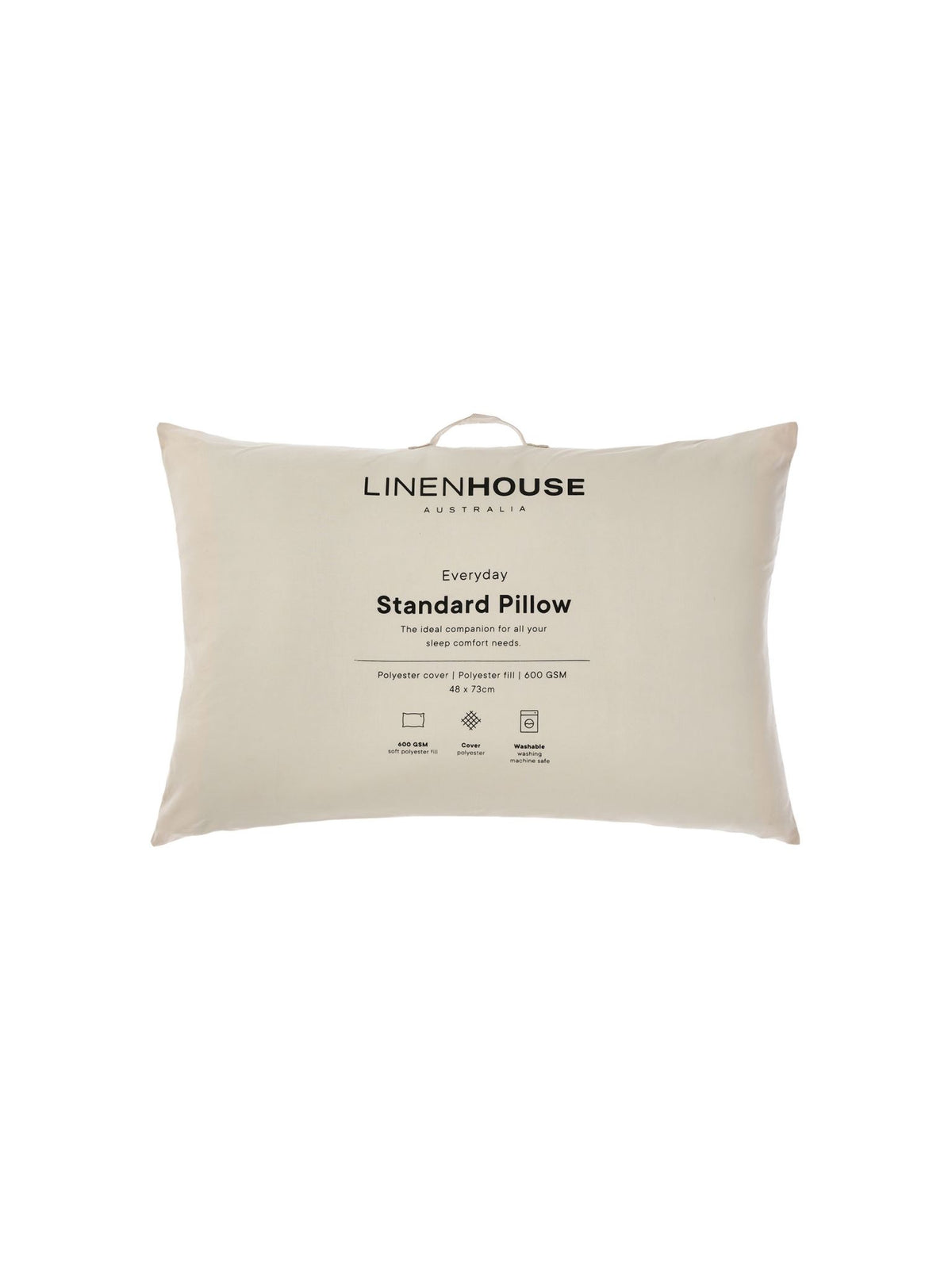 Everyday Standard Pillow By Linen House - White