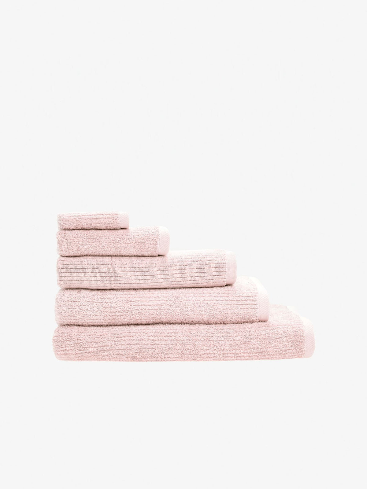 Reed Bath Towel By Linen House - Pink