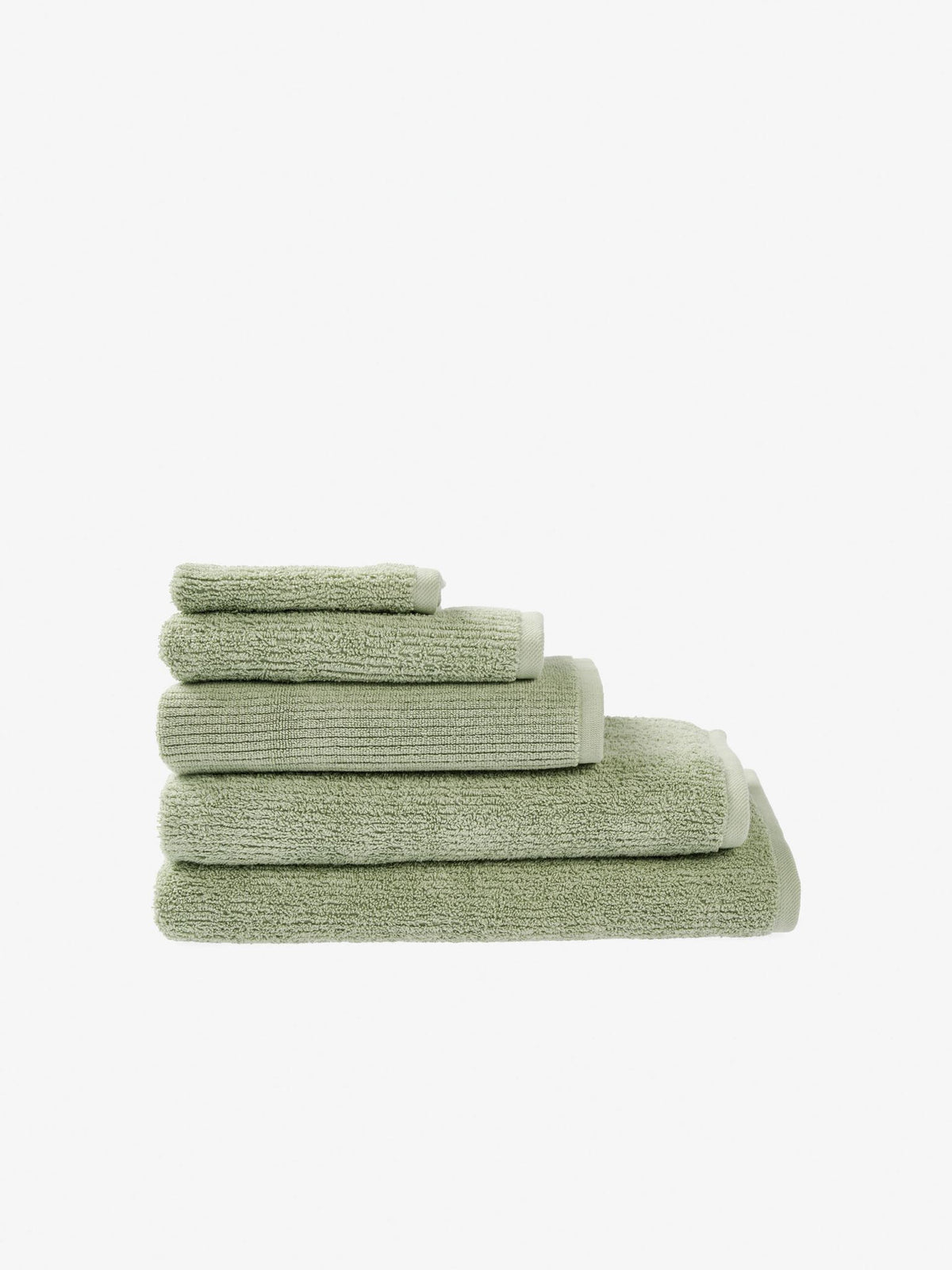 Reed Face Cloth By Linen House - Seagrass