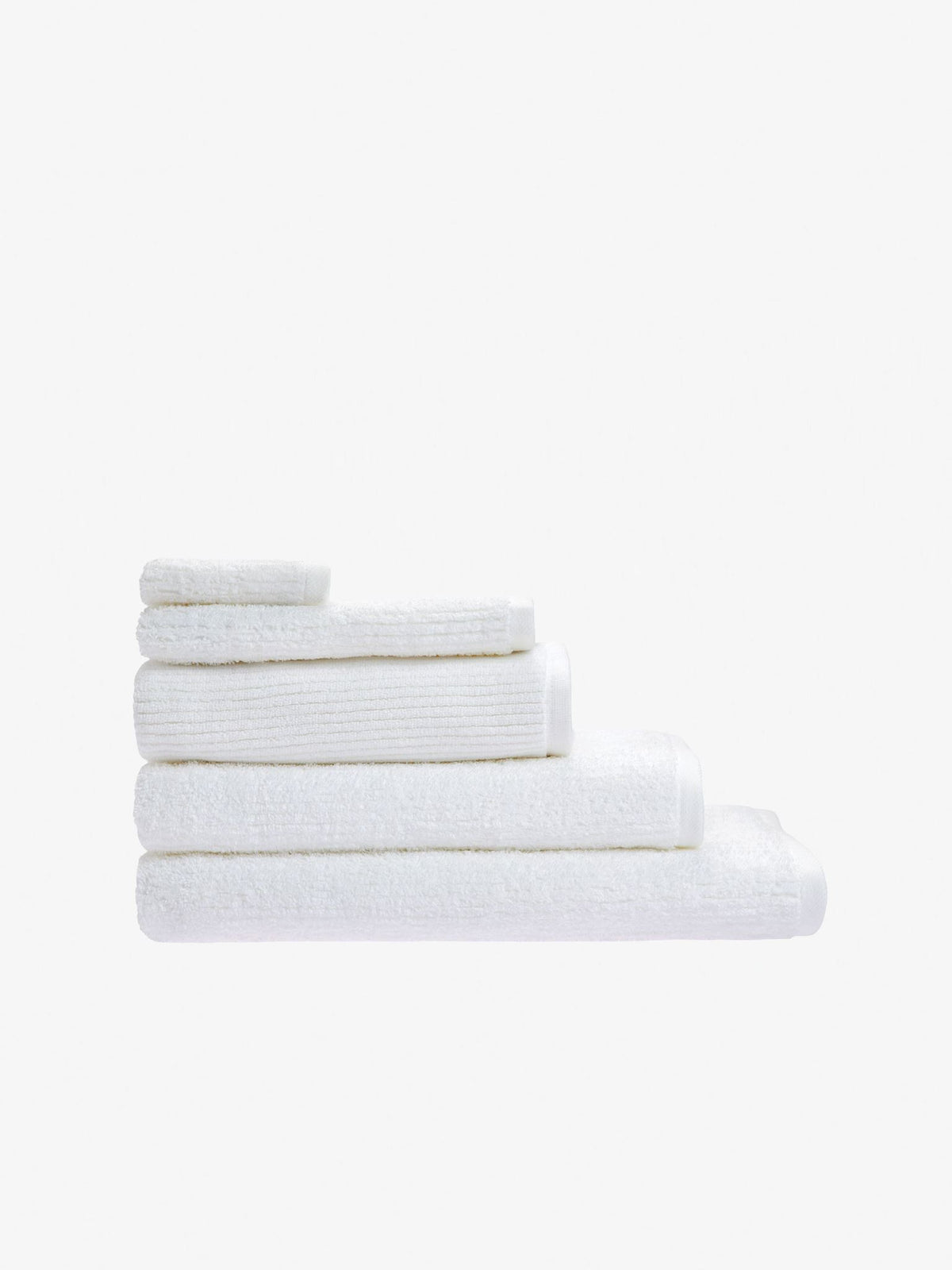 Reed Face Cloth By Linen House - White
