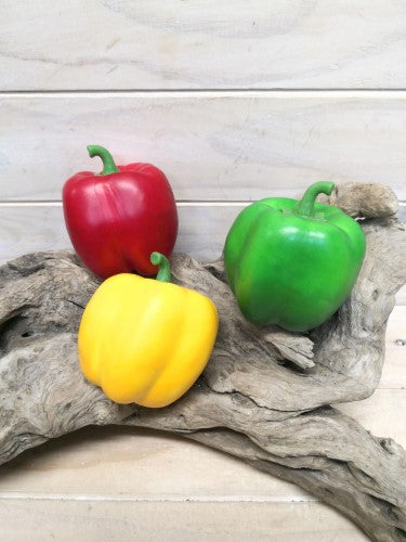 Decorative Red Pepper Ornament - 8 x 9cm