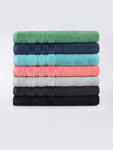 Selene Bath Sheet By Linen House - Black