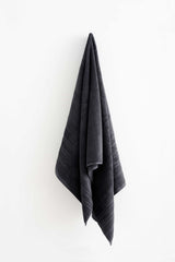 Selene Bath Towel By Linen House - Carbon