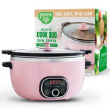 Greenlife - Slow Cooker Duo - Pink