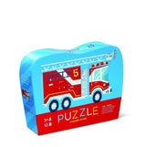 Croc Creek Mini Shaped Box Puzzle - Fire Truck (12PC)