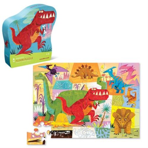 Croc Creek Shaped Box Puzzle Dinosaur (36PC)