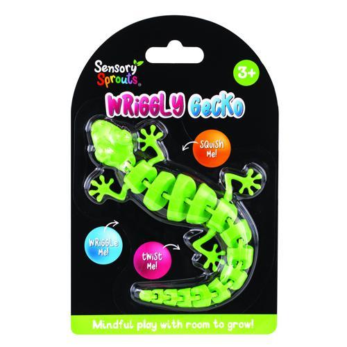 Sensory Sprouts Wriggly Gecko Green