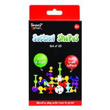 Sensory Sprouts Suction Shapes Set of 20