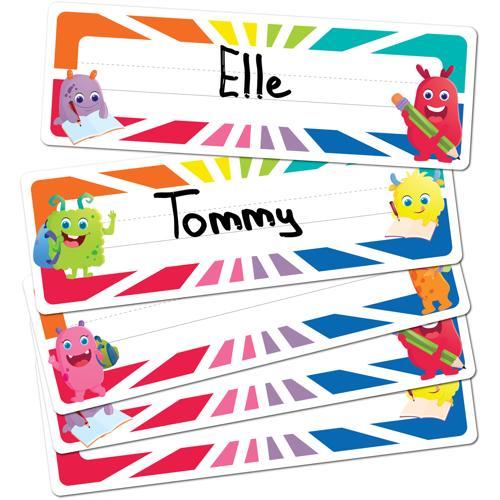 LCBF Giggle & Grow Adhesive Name Plates PK30